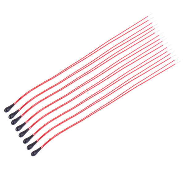 10 st MF52B NTC-termistor Hög känslighet med 60 mm emaljerad tråd 5K