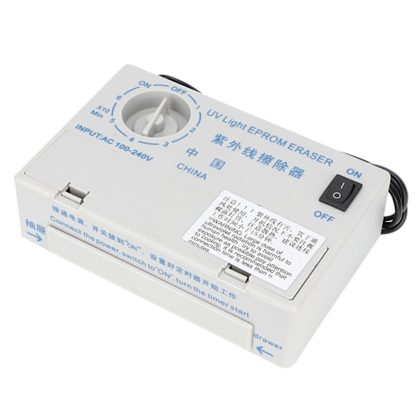UV EPROM Sletter Ultraviolet Lys Sletbar Timer Halvleder Wafer Sletning Stråling CN Stik