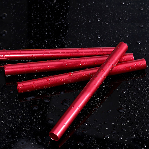 4 st Aluminiumlegerings Tältstångs Reparationsrör Verktyg Campingtillbehör För Diameter 7,9-8,5 mm