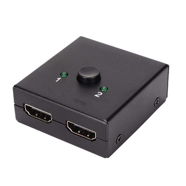 HD Multimedia Interface-växlare 4K 60Hz 1 in 2 ut / 2 in 1 ut 2-ports bildskärmsdelare för PS4 PC för iOS TV
