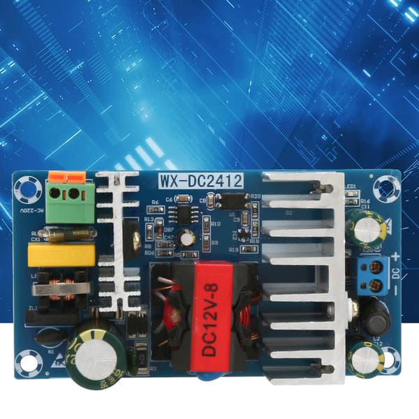 12V 8A 100W Switchande Strömförsörjningskort AC DC Kretsmodul
