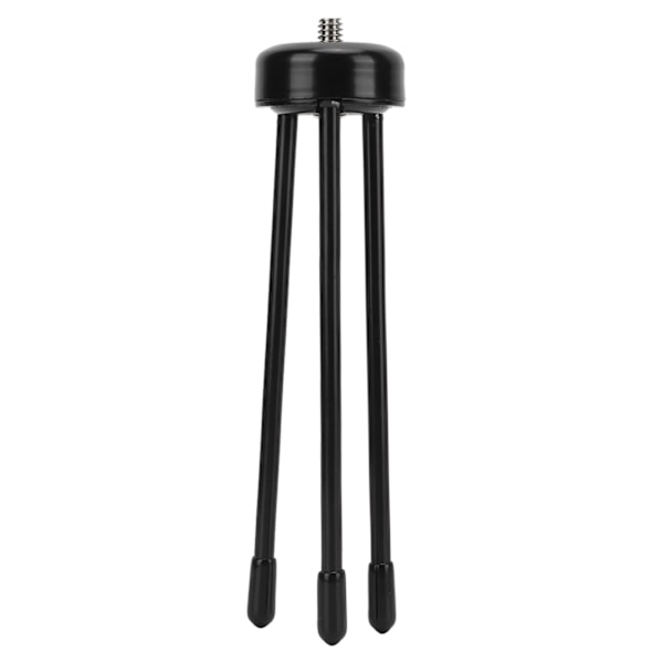 Mini Bordstativ 1/4in Adapter Rustfritt Stål Bærbar for Selfie Stick Mobiltelefon SLR Kamera