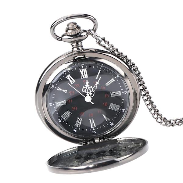 Klassisk Quartz Analog Legering Lommeur Halskæde Vedhæng med Kæde