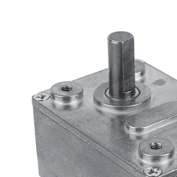 Vendbar High Torque Orm Gearet Drivmotor DC 12V Reduktionsmotor (40RPM)