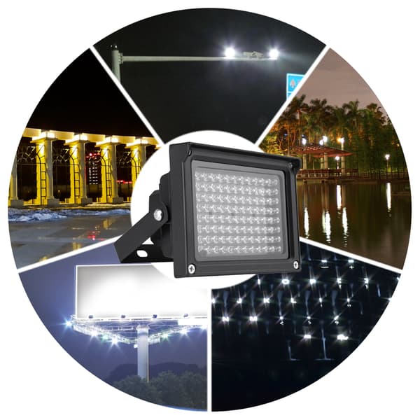 96 LED'er IR Illuminator Array Infrarøde Lamper Nattesyn Udendørs Vandtæt Til CCTV Sikkerhedskamera