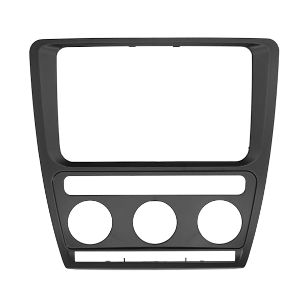 Konsolbilstereo Radio Fascia 2 Din GPS Panelram Passar för Skoda Octavia 2004‑2010