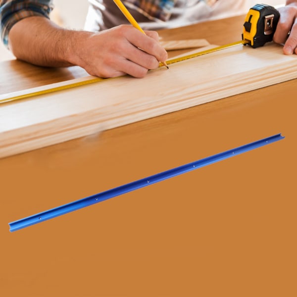 Aluminium T-spår T-spår Miter Track Jig Verktyg för Träbearbetning Routerbord 1220mm