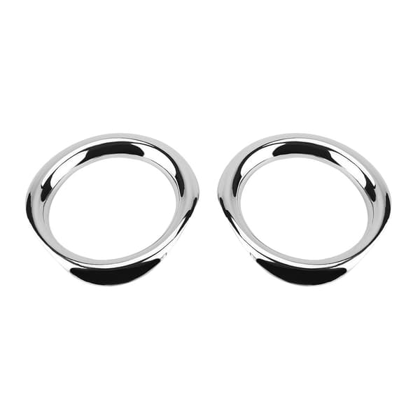 2 stk. ABS Krom Front Tåkelys Deksel Trim Passer For Toyota CHR 2017-2018