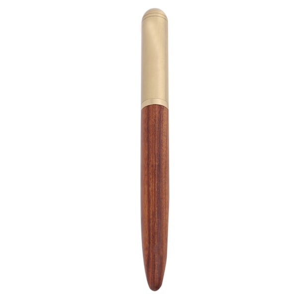 Højkvalitets Træfyldepen Træ Skriveartikler Kontorartikler 0,7 mm (Rose Wood)