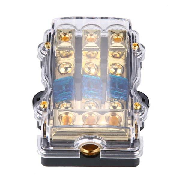 24V 60A Auton Autostereon Audio Piirilevyn Sulakepesä Lohko 1 sisään 3 ulos