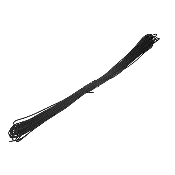 Bågskytte Compound Bow String Nylon Nock Säker Release D Loop Tillbehör (Svart)