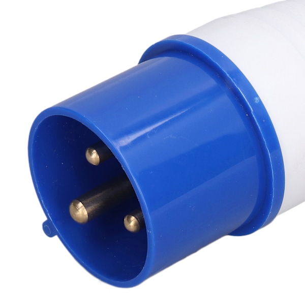 Industriell Plug Socket 3-pinners IP44 Vanntett Kobling 32A CEE 220‑250V Blå
