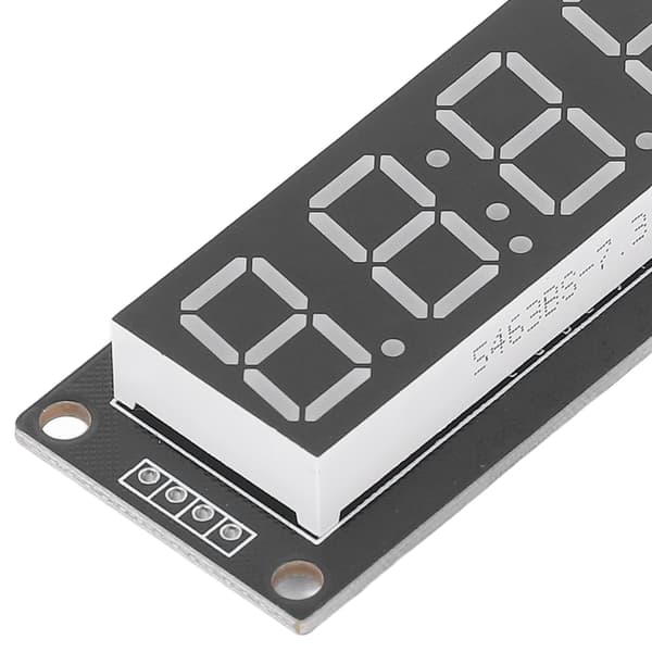 4 Sæt 4-cifret Digitalt Rør LED Display Board 7 Segmenter Ur Modul TM1637 0.56in Rød MRA041D
