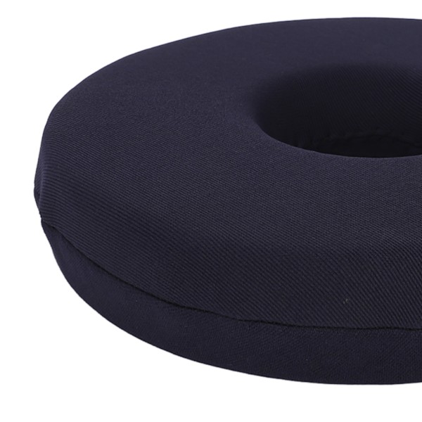 Donut Pude Liggesår Decubitus Smertelindring Siddepude til Sengeliggende Patienter Ældre Sort 25cm