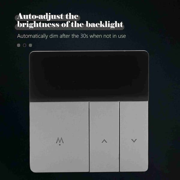 Smart Termostat LCD-skjerm Multifunksjonell Programmerbar WIFI Digital Temperaturkontroller