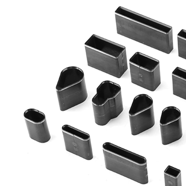 1 Setti 39kpl Muoto Tyyli Reikä Ontto Leikkuri Lyönti Nahka Käsityö DIY Työkalu Metalli