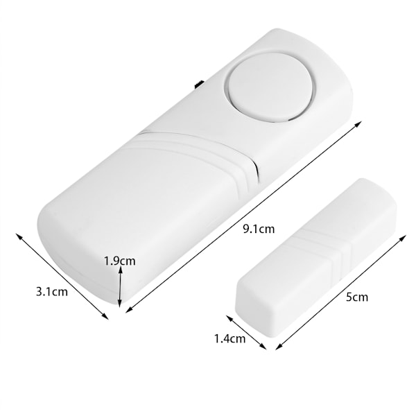 Trådlöst Hemfönster Dörrinträde Stöldskydd Anti-inbrottslarm System Magnetisk Sensor