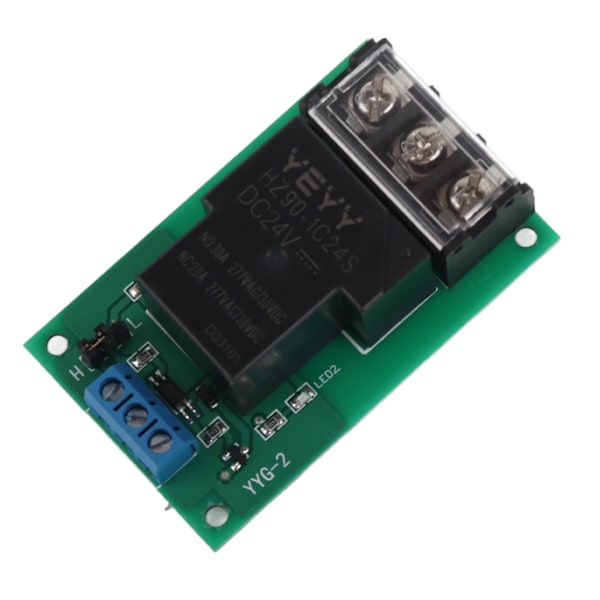 Hög Effekt Enkelriktad Hög/Låg Nivå Trigger Optokopplare Isolationsrelämodul 30A YYG‑2 DC24V