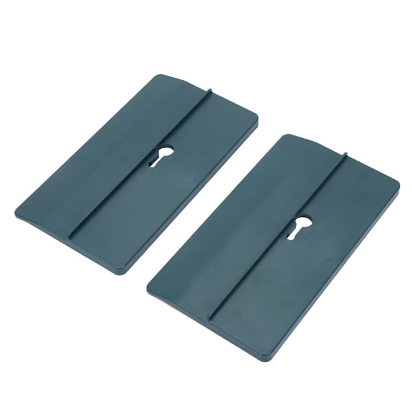 2 stk. ABS loftmonteringsplade 15x8mm til loftinstallation, boligindretningsarbejde