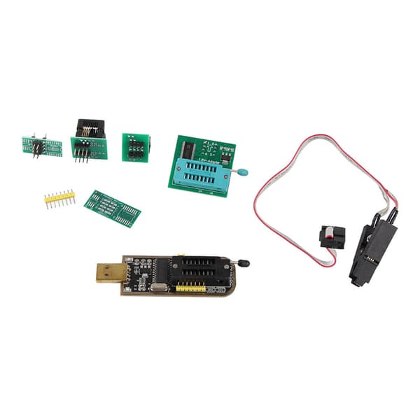CH341A USB-programmer SOP8 testklemme 1,8V adapter SOP8 til DIP8 konvertermodul