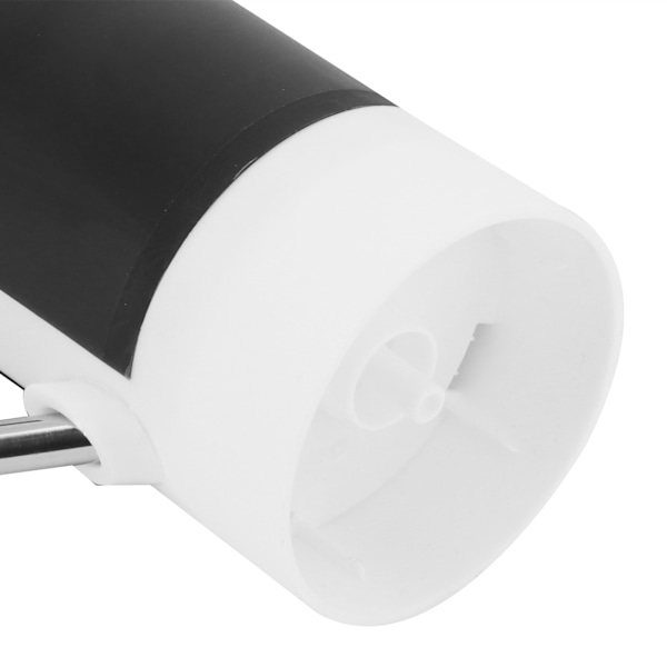 Vandflaskepumpe USB-opladning Elektrisk drikkevandsdispenser sæt til hjemmekontor Sort