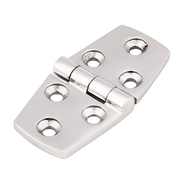 Marine Båd Kabinedør Rustfrit Stål Luge Flush Dørhængsel Udskiftning 76 * 38mm