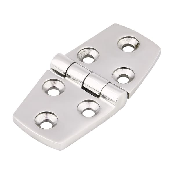 Marinebåt Kabindør Rustfritt Stål Luke Flush Dørhengsel Erstatning 76 * 38mm
