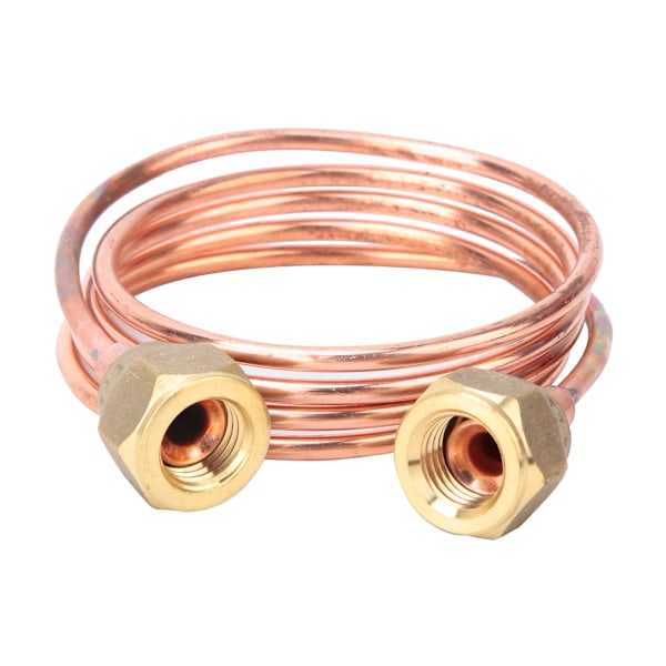 Mjuk Flexibel Koppar Kapillärrör 2,8mm G1/4\" Kylskåpsdelar (900mm)