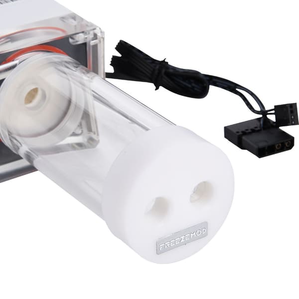 800L/H Datorpump 4 Meter Pumphöjd Snabb Värmeavledning Datorvattenpump ‑ 17 cm Vit