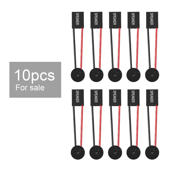 10 stk. Desktop PC Computer Bundkort Kabinet Bip Buzzer Højttaler Stik