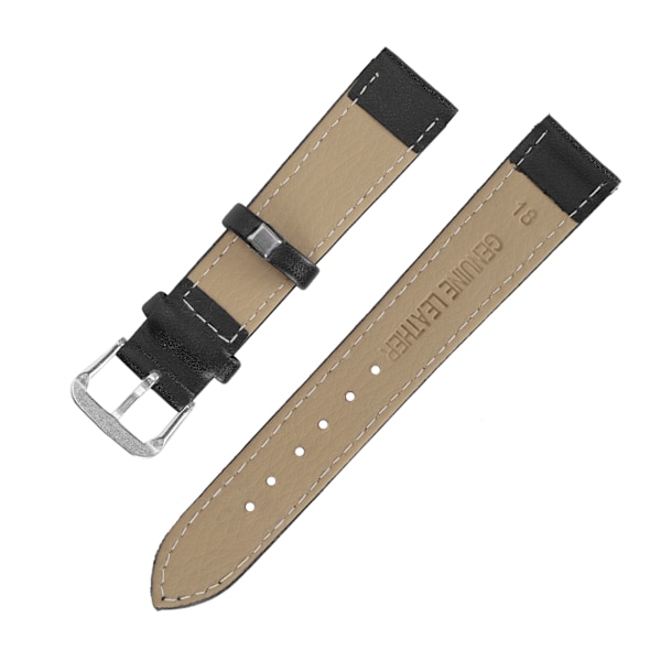 Stift Spänne Urband PU Läder Universal Ersättningsarmband Del Tillbehör 18mm / 0.71in