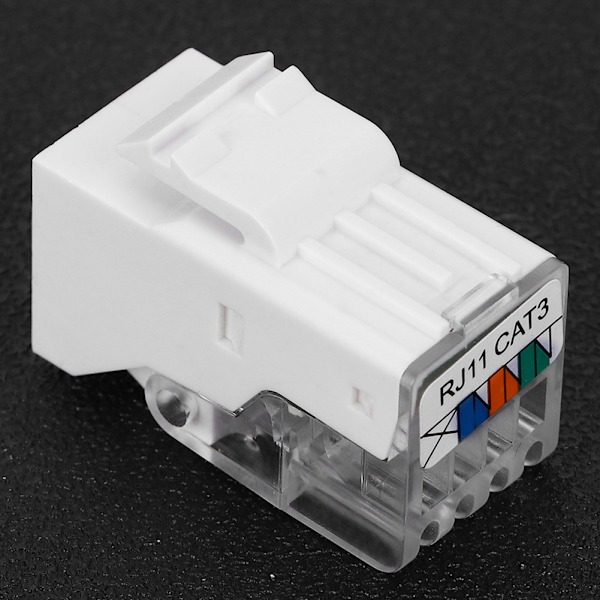 5 stk. CAT3 Modul RJ11 4-kjerners Gratis Samtale Telefonmoduler Informasjon Elektronisk Komponent
