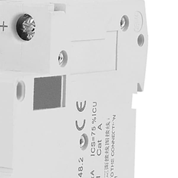 2P Lavspændings DC Miniature Circuit Breaker til Solpaneler Grid System (40A)