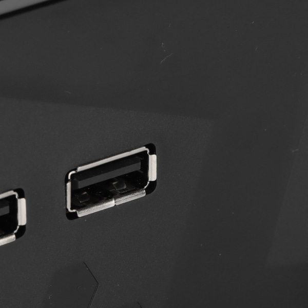 Desktop Computer Kabinet God Varmeafledning Udsøgt Kompakt Sort Mini HTPC Kabinet til Hjemmevideo Computer