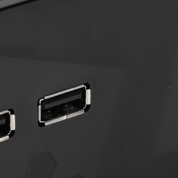Stationär Datorlåda Bra Värmeavledning Utsökt Kompakt Svart Mini HTPC-låda för Hemvideodator