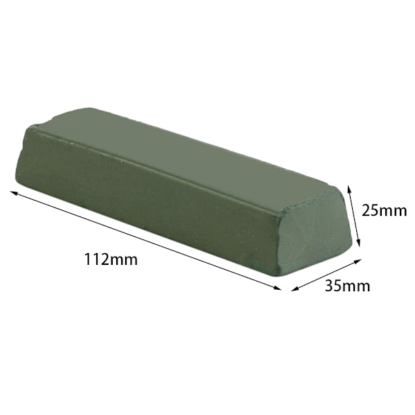112*35*25mm Ammattimainen hiova kiillotustahna, kiillotusvaha, metallin hiontatyökalu