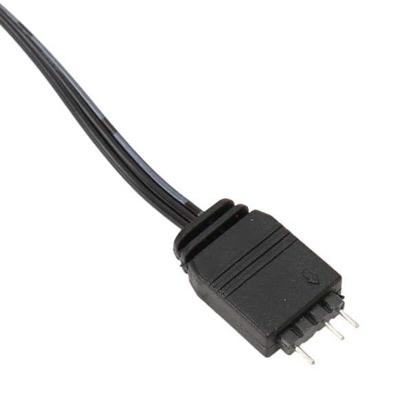 5V 3Pin ARGB Kontroller Flere Lysmoduser Manuell Kontroll RGB Viftekontroller SATA Strøm Lyslistkontroller