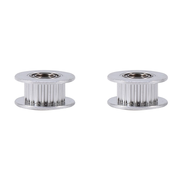 2 stk. Aluminium 5 mm Indvendig Diameter Tandrem Driv Remstrammer Med Leje til 3D Printer