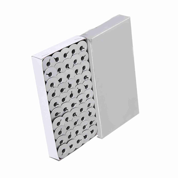 100st 55623A Aluminium Spolar Slitsade för Industriella Symaskinsdelar