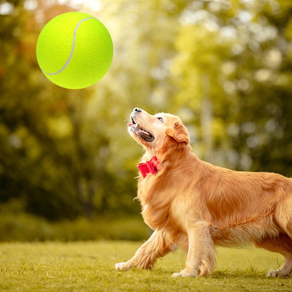 9,5 tuuman ylikokoinen jättitennispallo puhallettava tennispallo pumpulla, koiran lelu palloja nimikirjoituksiin lapsille aikuisille lemmikeille koirille kissoille hauskaa