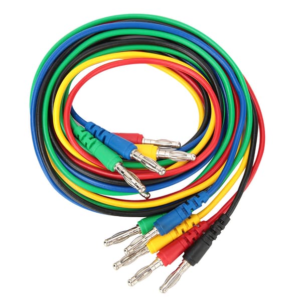 p1043 4mm Banankontakt Testledning Formsprutad Hane till Hane Multimetertråd Kabel