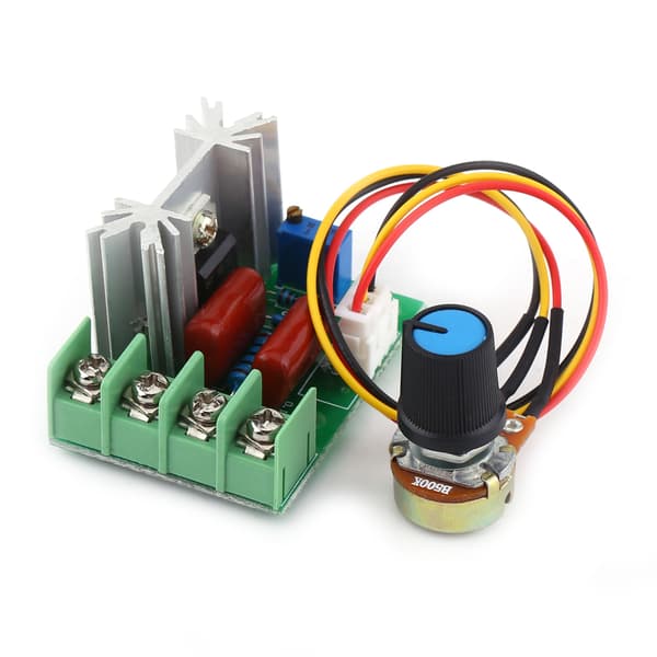 AC 50-2000W SCR Elektrisk Spenningsregulator Temperatur/Motorhastighetskontroller Lysdimmer