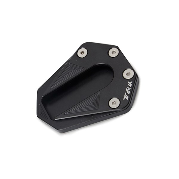 Stödbensplatta Motorcykeltillbehör Fot Sidostöd Förstorare Förlängning CNC Aluminium Ersättning för Benelli TRK 502 2017-2018