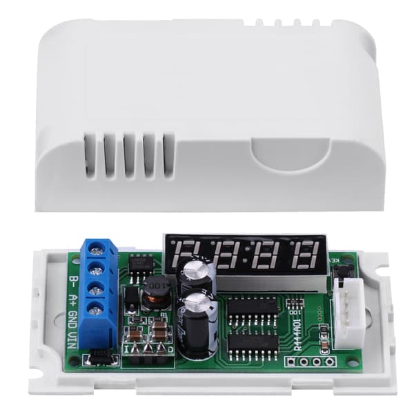 LED Digital Display Temperatur Fugtigheds Sensor Modul RS485 RTU med Ekstern Sensor