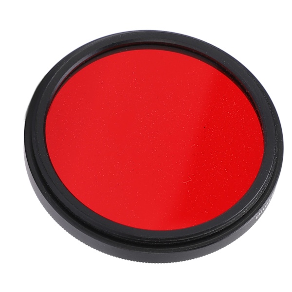 Kamera Vandtæt Filter Fuld Rød Linse Filter Optisk Glas til Nikon Kamera Linse 43mm
