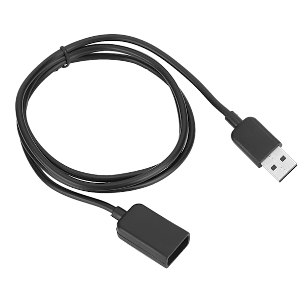 5i Gummi TPE Blød Ledning Sort Letvægts Smart Armbånd USB Opladerkabel Ur Oplader til Huawei 4