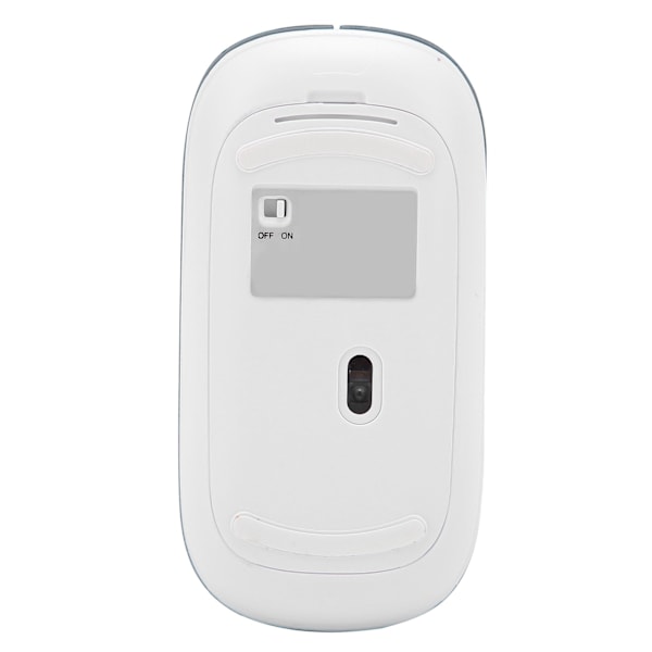Trådløs Mus Smart Mini Bærbar 3 Hastighed DPI Justerbar Trådløs Mus til Kontor Laptop Computer Tablet Sortlig Grøn Frosted Single Mode