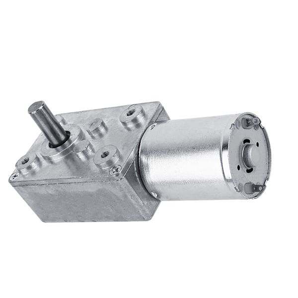 Käännettävä suurivääntöinen kierukkavaihteinen moottori DC 12V alennusmoottori (20RPM)