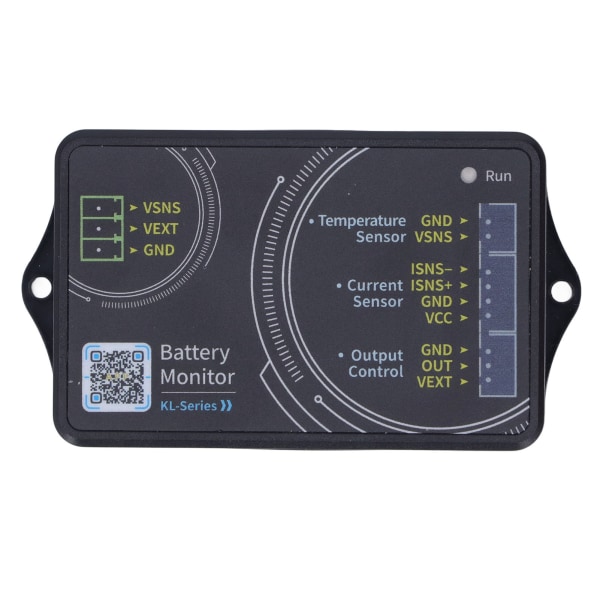 Akun valvontalaite 400A Bluetooth 0‑120V Langaton jännitteen ja virran mittari RV-tarvikkeet KL140F