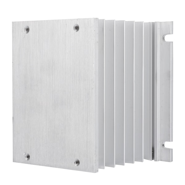 Tre-fasig Aluminiumlegering Värmekylare SSR Dissipation Solid State Relä Värmekylare